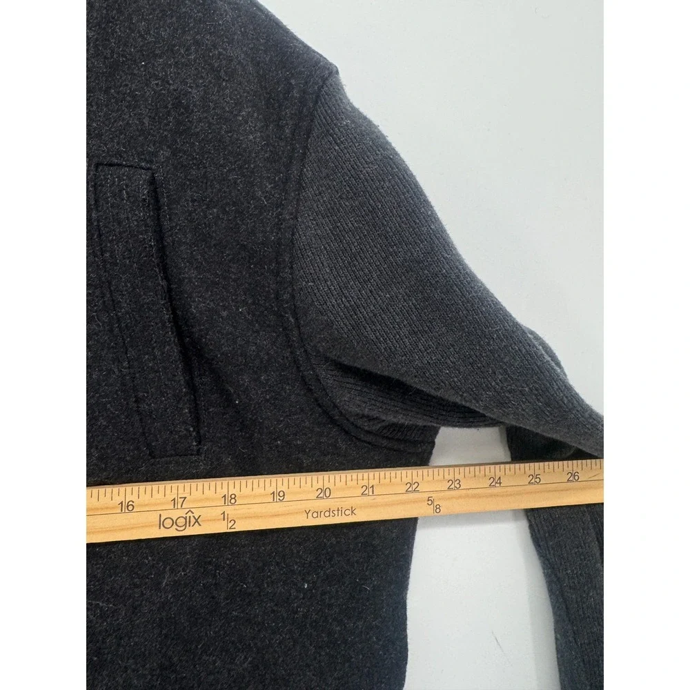 Banana Republic Heritage Utility Jacket Mens L Wool Hybrid Hooded Gorpcore